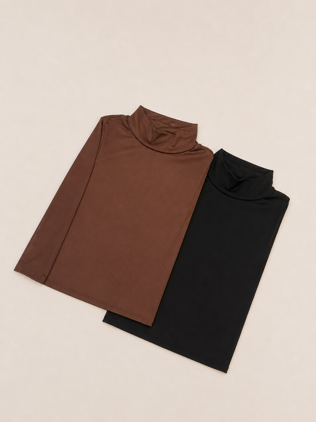 Blusa Tule Gola Alta