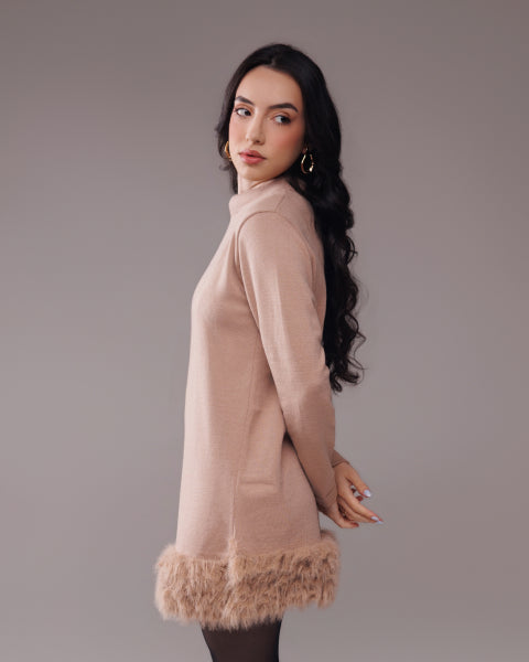 Vestido pluma